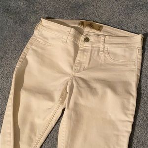 New White Hollister Super Skinny Jeans 25W 31L
